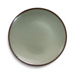 צלחת מלמין 28 ס"מ ירוק מבית Food appeal
