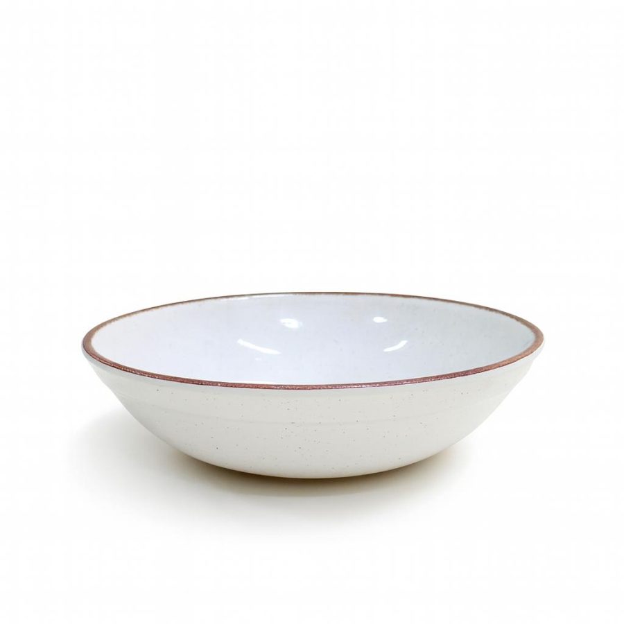 קערית מלמין 20.3 ס"מ Off White מבית Food appeal