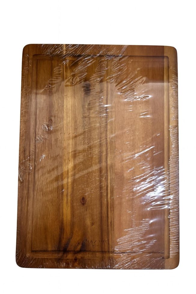 קרש חיתוך מלבני עץ שיטה 40X30X2 MAZARO HOME