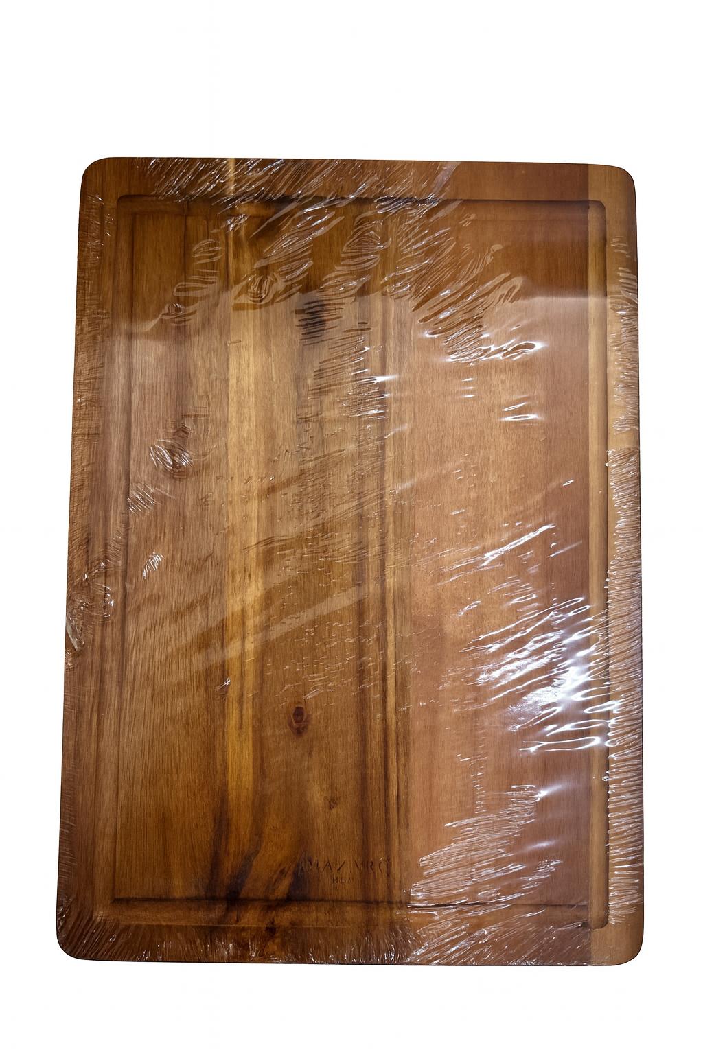 קרש חיתוך מלבני עץ שיטה 40X30X2 MAZARO HOME