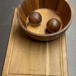 קערת עץ שיטה איכותית 26 ס״מ