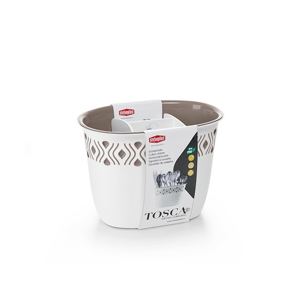 טוסקה סכומון לבן STEFANPLAST