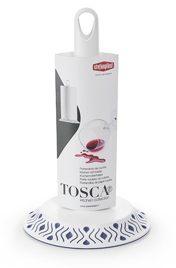 טוסקה מחזיק נייר לבן STEFANPLAST