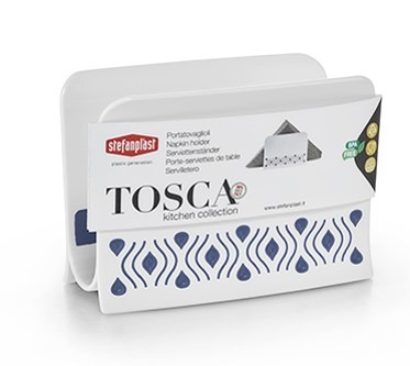 מתקן מפיות עומד כחול STEFANPLAST