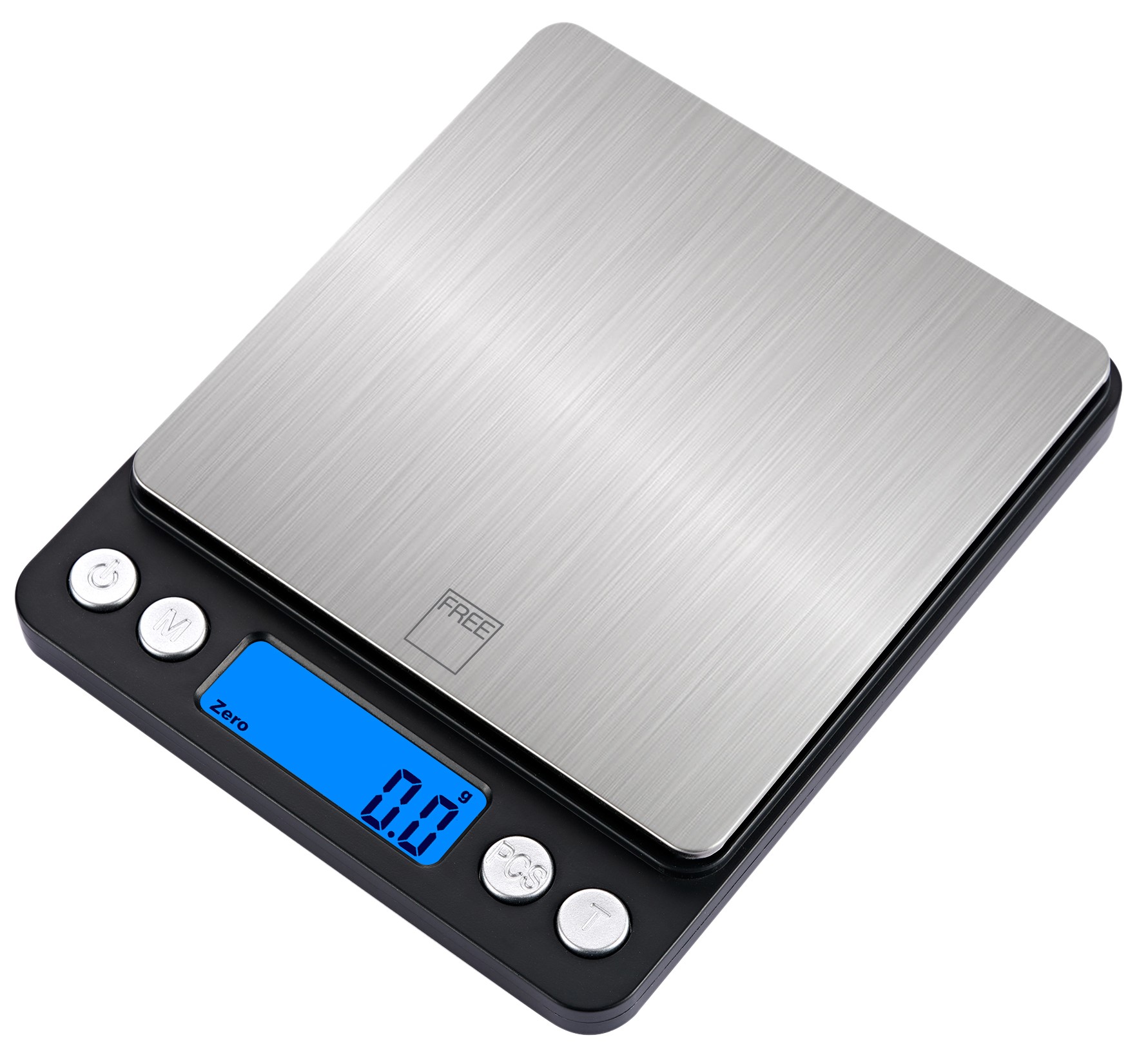 משקל דיגטלי 2 ק"ג/ 0.1 ג' FREE