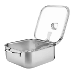 סיר מרובע 7.3 ליטר גראנו מכסה זכוכית מבית Tramontina