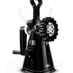 מטחנה ידנית רב שימושית לקיצוץ בשר והכנת עוגיות מרקואיות מבית Food Appeal