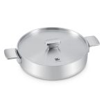 סוטאז' יציקת נירוסטה PLY3 מכסה נירוסטה 28 ס"מ 4 ליטר ENIGMA מבית Food appeal