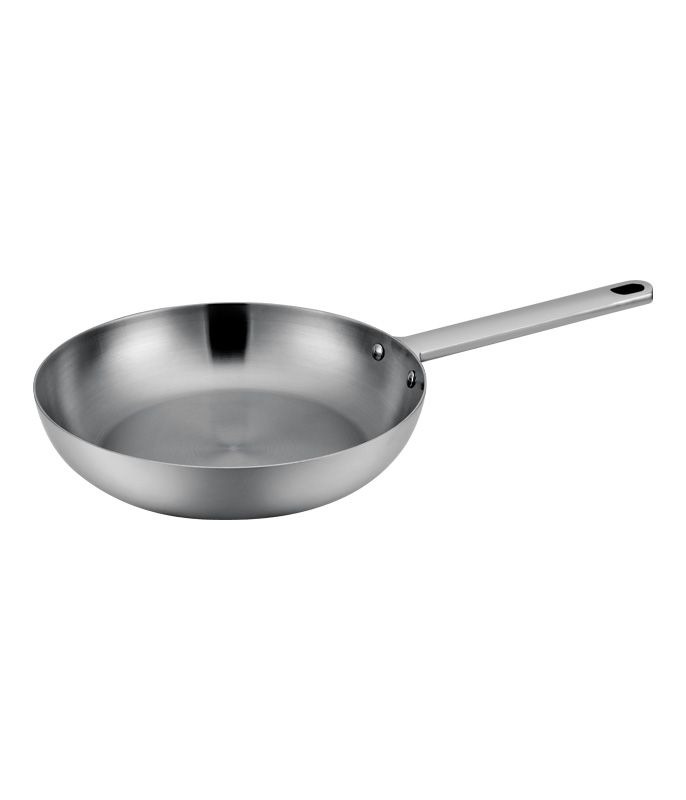 מחבת 24 ס"מ יציקת נירוסטה ENIGMA 3PLY מבית Food appeal