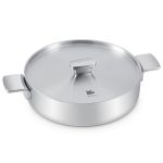 סוטאז' יציקת נירוסטה PLY3 מכסה נירוסטה 36 ס"מ 4 ליטר ENIGMA מבית Food appeal