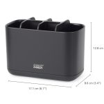 מעמד מברשת שיניים EasyStore L שחור Joseph Joseph