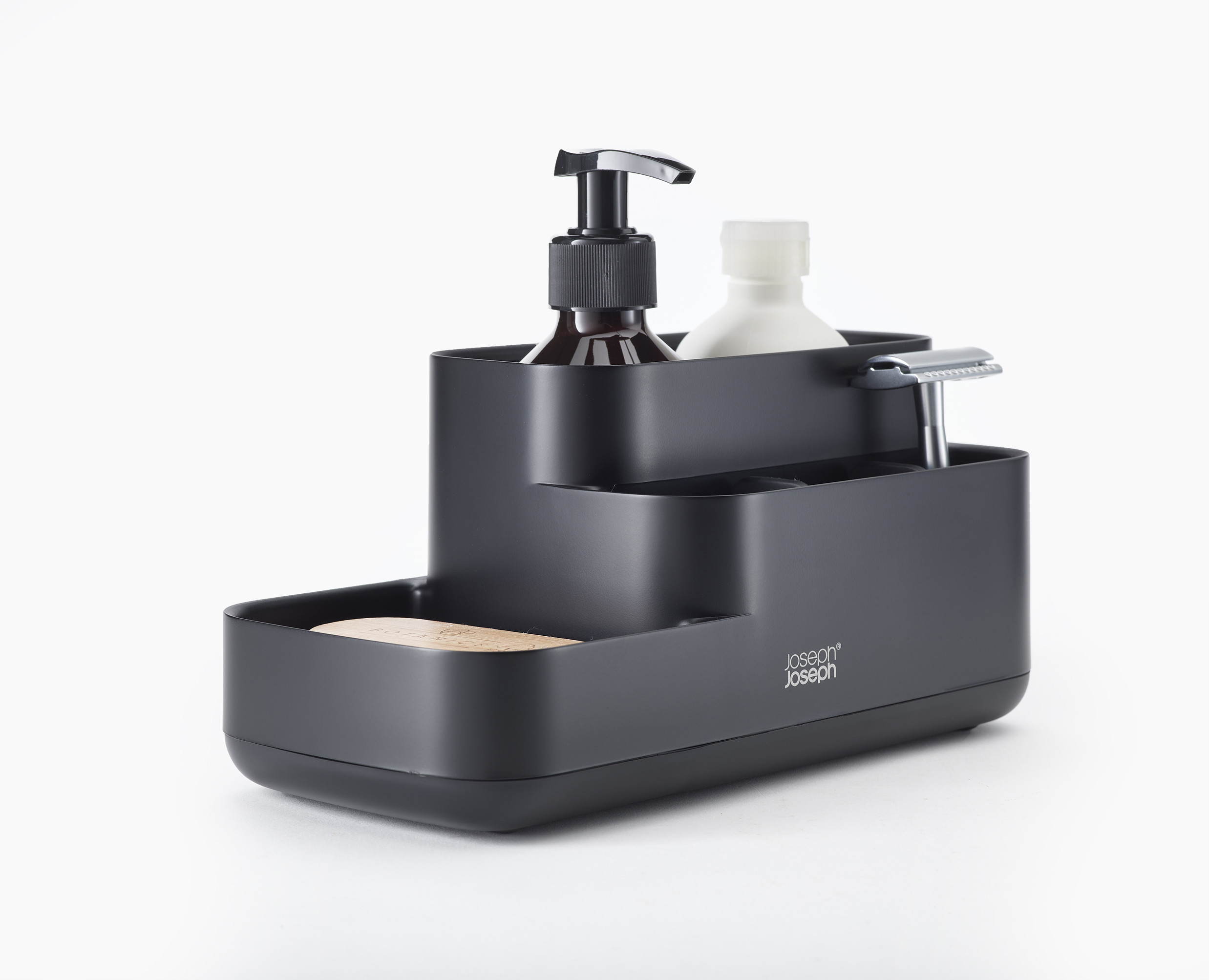 מעמד אחסון EasyStore שחור Joseph Joseph