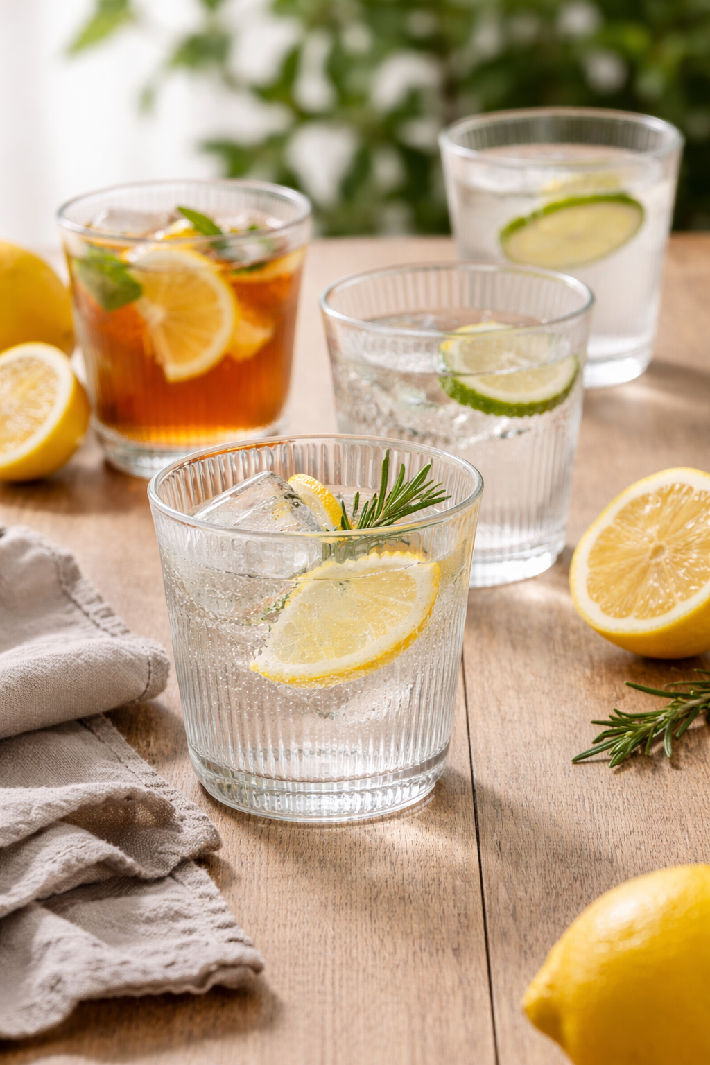 סט 6 כוסות שתייה נמוכות Bloom מזכוכית – 260 מ״ל| Libbey