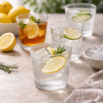 סט 6 כוסות שתייה נמוכות Bloom מזכוכית – 260 מ״ל| Libbey