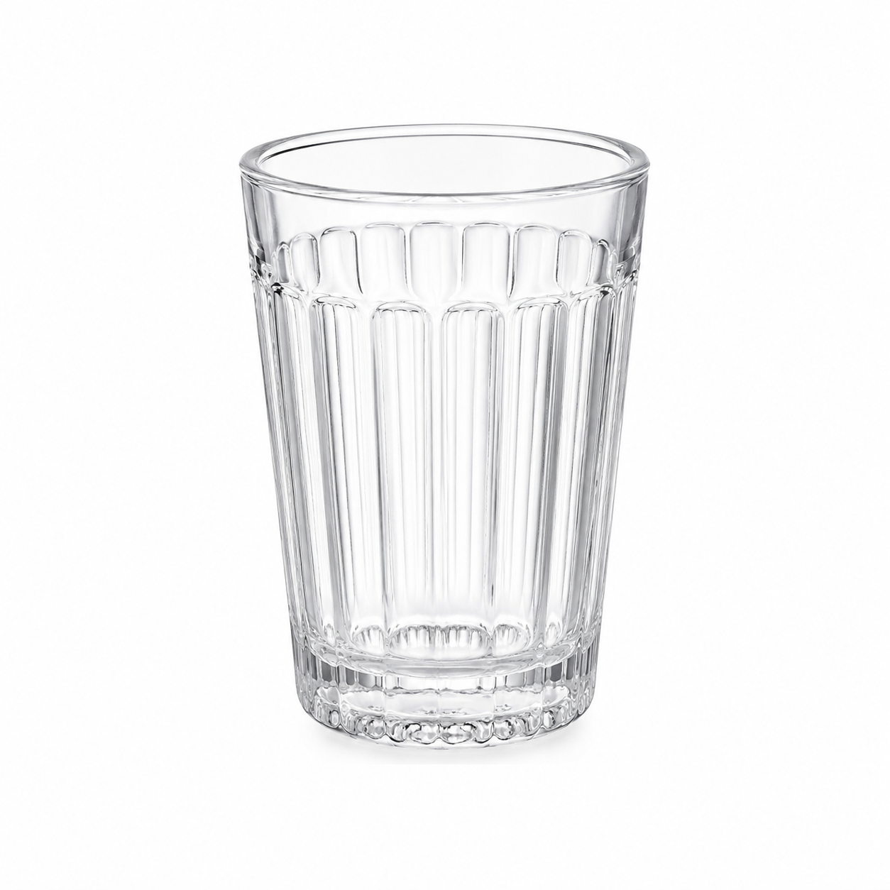 סט 6 כוסות אספרסו פסים מזכוכית – 100 מ״ל | Libbey