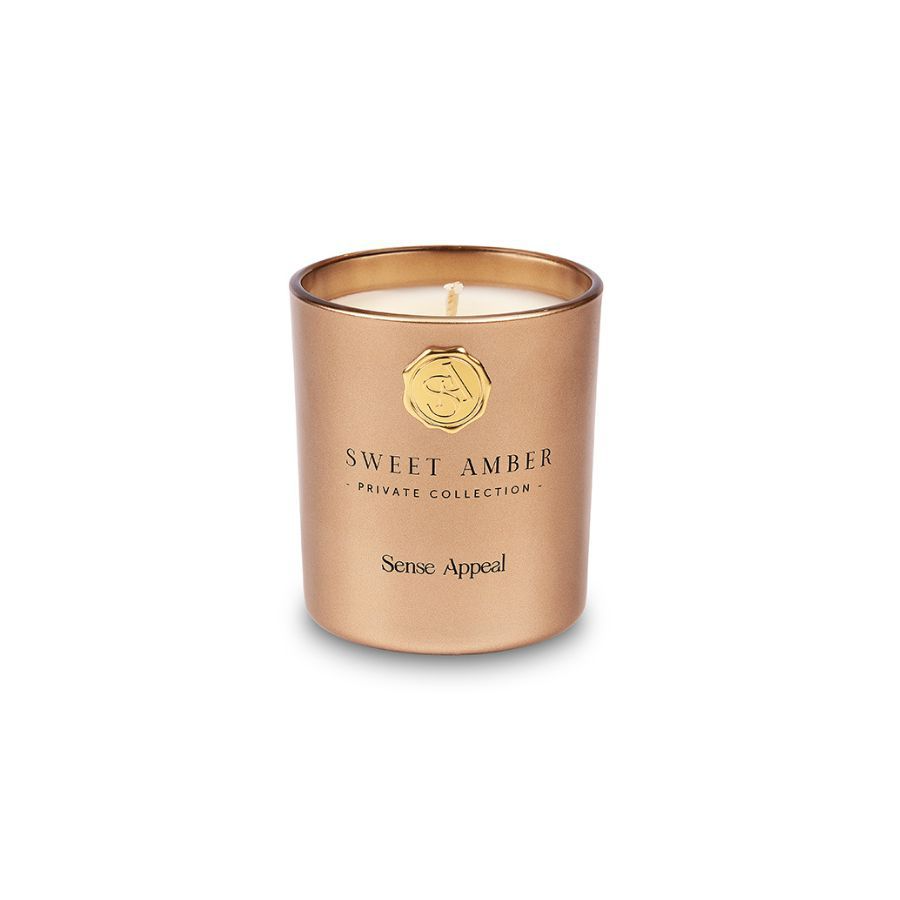 נר מפיץ ריח SWEET AMBER (שמפניה) מבית Sense appeal