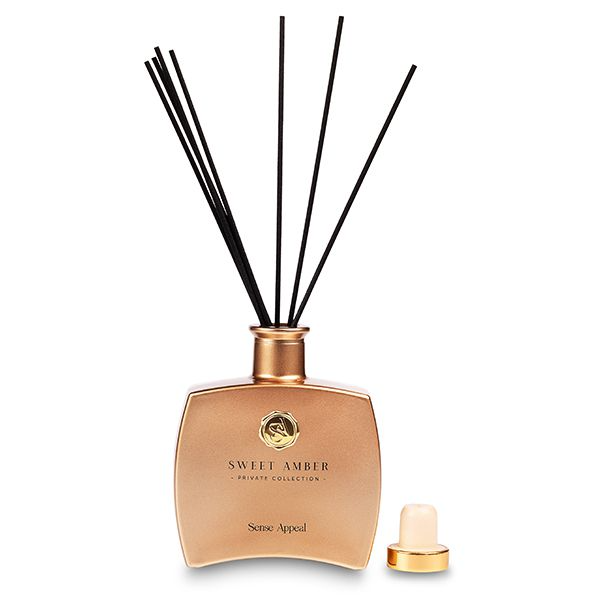 מפיץ ריח מקלות מ"ל SWEET AMBER (שמפניה) מבית Sense appeal