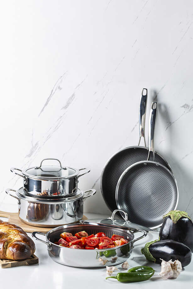 סט סירים 4 חלקים - HYBRIDPAN מבית Food Appeal