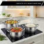 סיר נירוסטה 28 ס"מ, 9 ליטר BELLA  מבית Food appeal