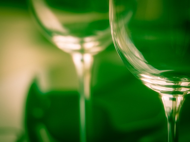 כוסות יין קריסטל