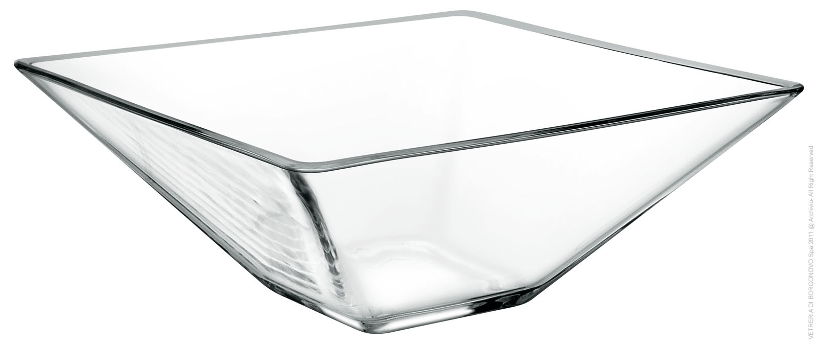 קערת זכוכית 20 ס"מ | Borgonovo