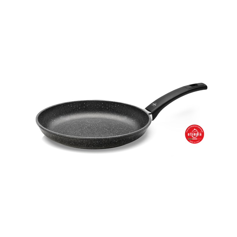 מחבת HARDCOOK ציפוי אבן 24 ס”מ Olympia I תוצרת איטליה