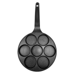 מחבת פנקייק 26 ס"מ 7 שקעים BLACK MARBLE מבית Food appeal