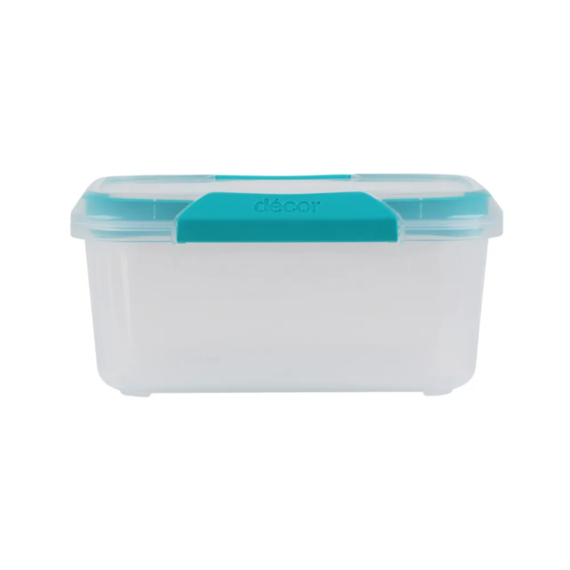 קופסת אחסון למזון 1 ליטר Fresh Seal Clips מלבנית מבית Decor