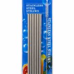 סט 6 קשיות מנירוסטה