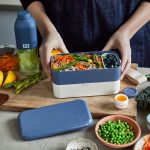 קופסת אוכל כחול 1 ליטר Monbento I