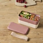 קופסת אוכל ורוד 1 ליטר Monbento I