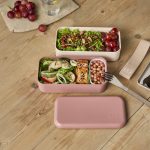 קופסת אוכל ורוד 1 ליטר Monbento I