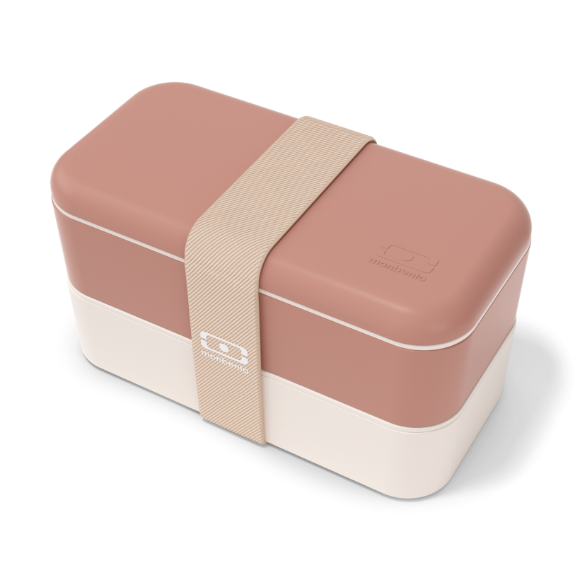קופסת אוכל ורוד 1 ליטר Monbento I