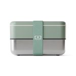 קופסת אוכל נירוסטה ירוקה 1.2 ליטר Monbento I