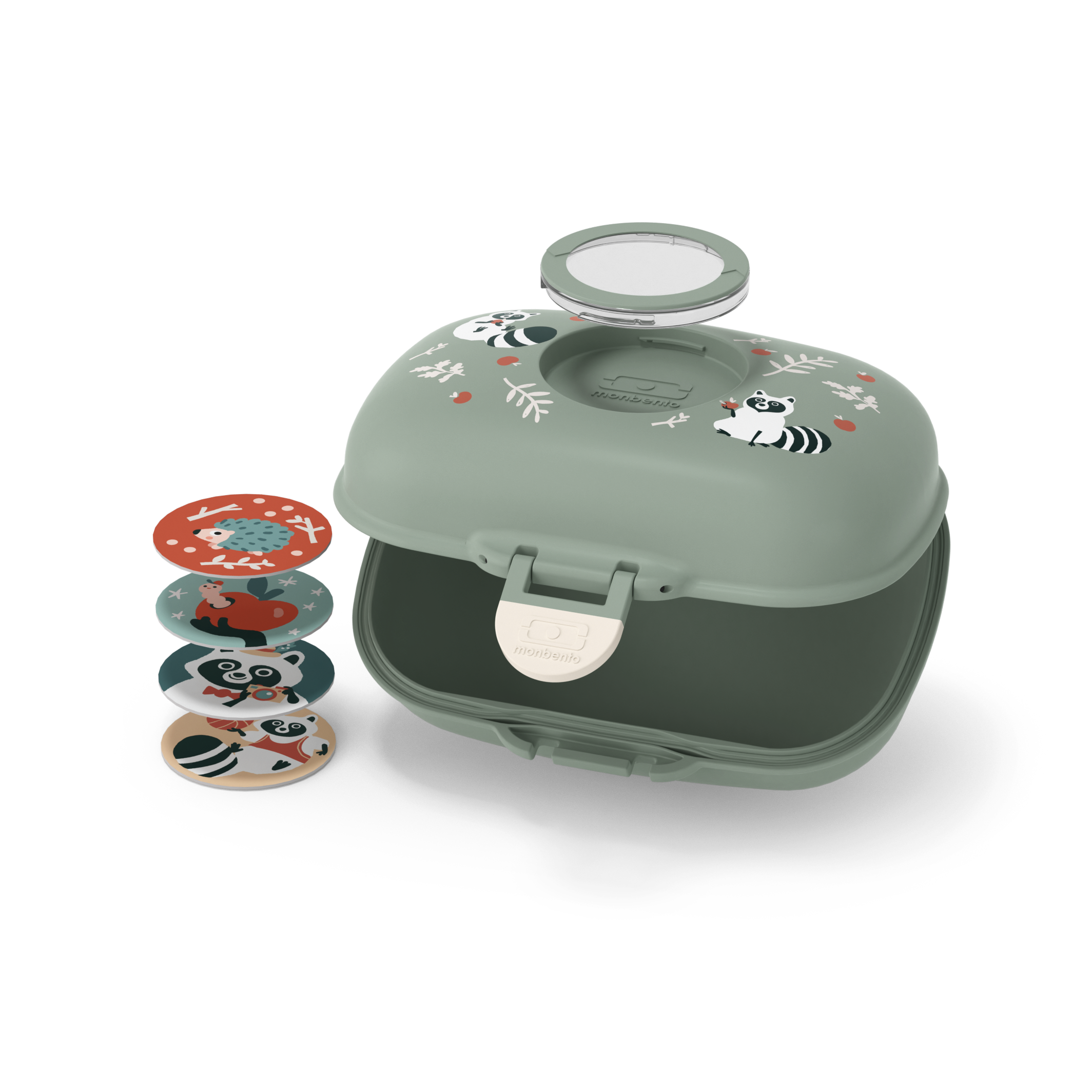 קופסת אוכל לילדים דביבון 600 מ"ל Monbento I