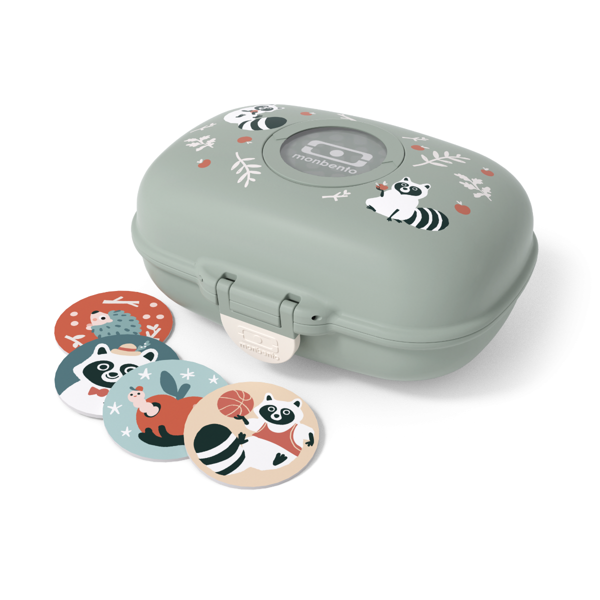 קופסת אוכל לילדים דביבון 600 מ"ל Monbento I