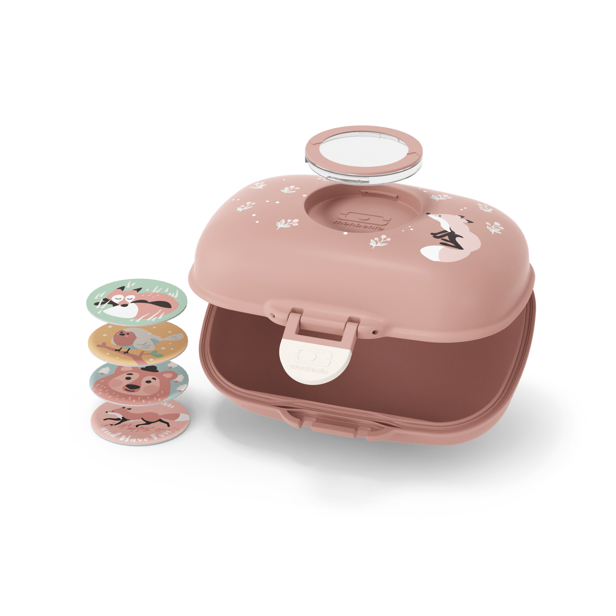קופסת אוכל לילדים שועל 600 מ"ל Monbento I