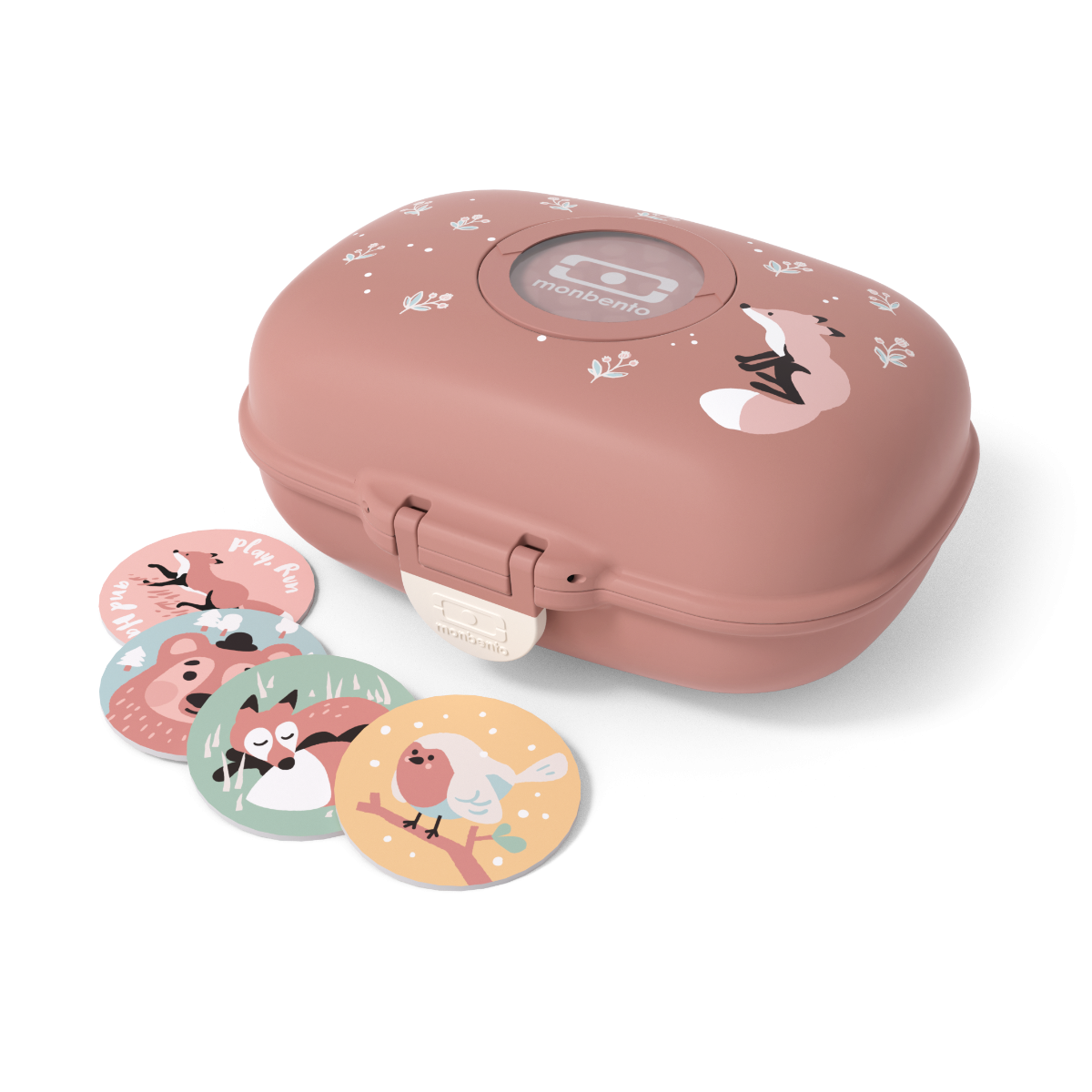 קופסת אוכל לילדים שועל 600 מ"ל Monbento I