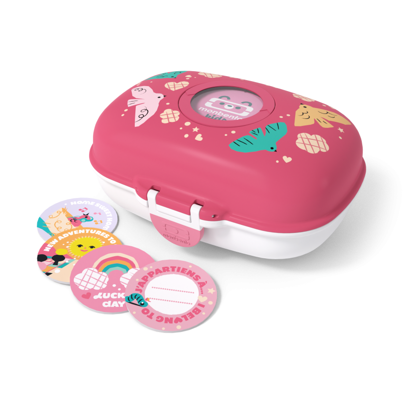 קופסת אוכל לילדים ציפור 600 מ"ל Monbento I