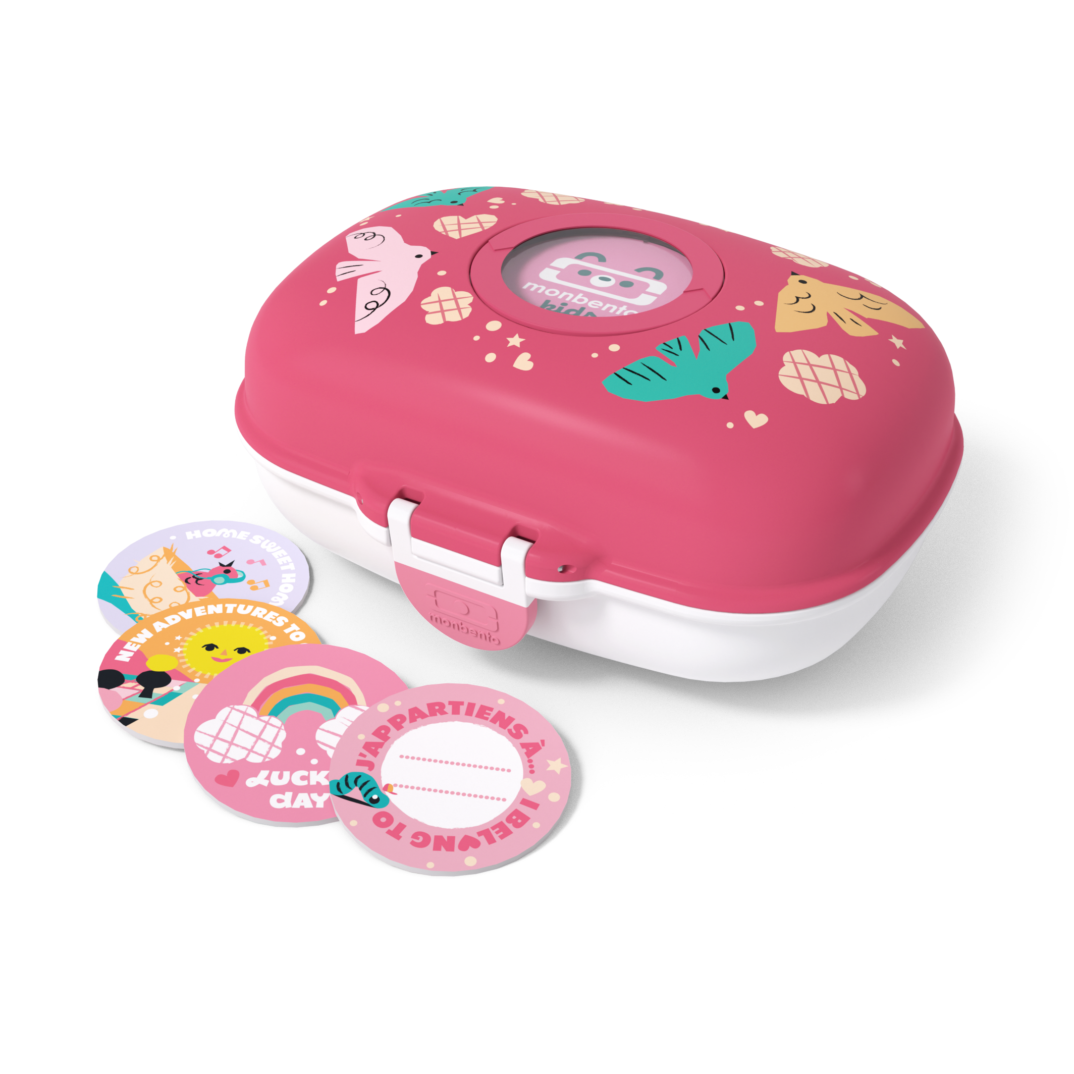 קופסת אוכל לילדים ציפור 600 מ"ל Monbento I