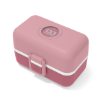 קופסת אוכל תאים ורודה 800 מ"ל Monbento I