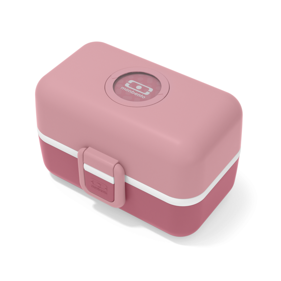 קופסת אוכל תאים ורודה 800 מ"ל Monbento I