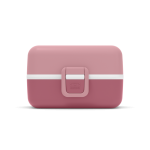 קופסת אוכל תאים ורודה 800 מ"ל Monbento I