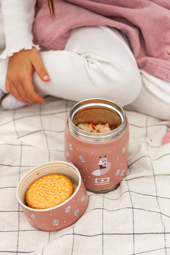 קופסת אוכל תרמית לילדים שועל 500 מ"ל Monbento I