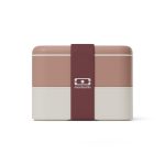 קופסת אוכל כפולה ורודה 1 ליטר Monbento I
