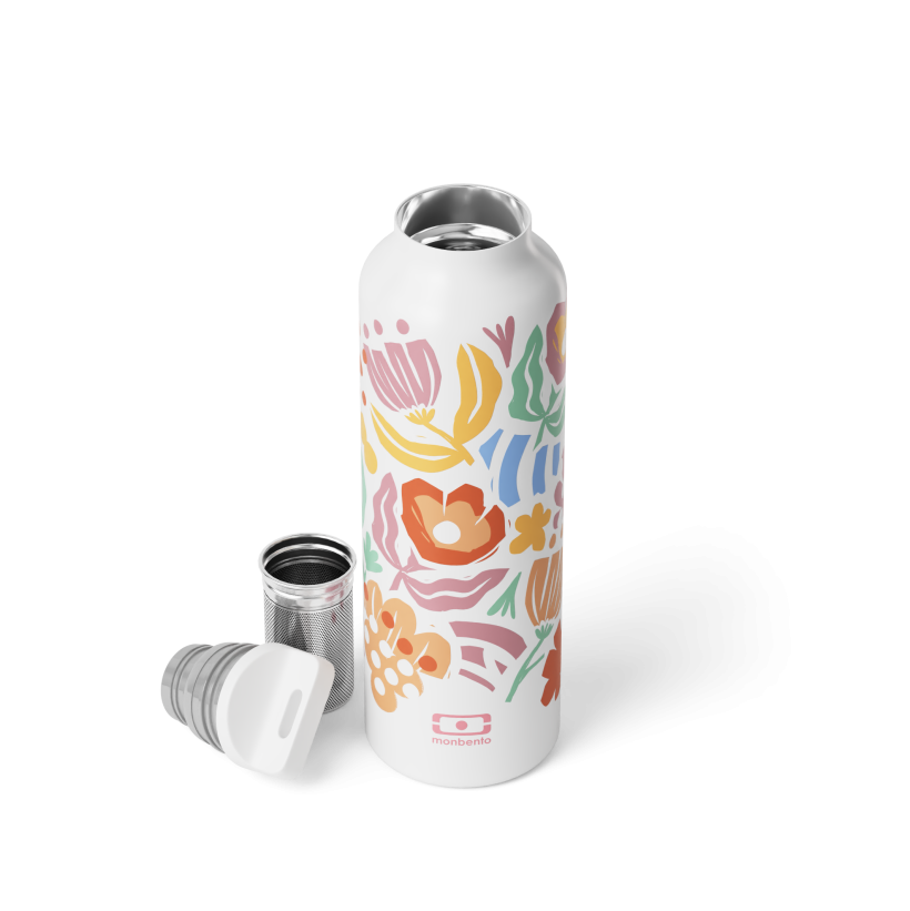 בקבוק נירוסטה עם מסננת מעוצב 500 מ"ל Monbento I