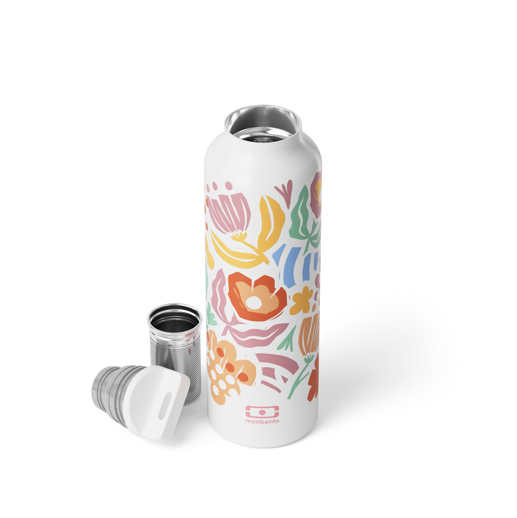 בקבוק נירוסטה עם מסננת מעוצב 500 מ"ל Monbento I