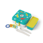 קופסת חטיפים לילדים מרובעת דינוזאור 850 מ"ל Monbento I