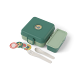 קופסת חטיפים לילדים מרובעת ירוקה 850 מ"ל Monbento I