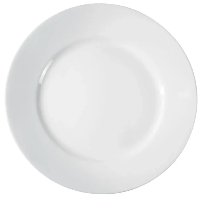 צלחת מנה עיקרית 27 ס"מ, Dazzling White קורנינג, תוצרת ארה"ב